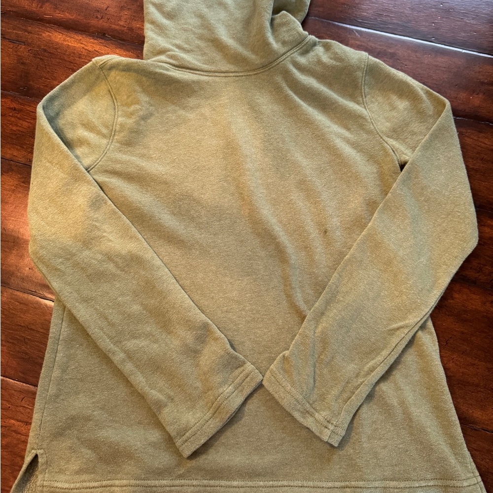 J Crew Green Turtleneck Sweatshirt/Sweater- Size XS - Picture 3 of 10